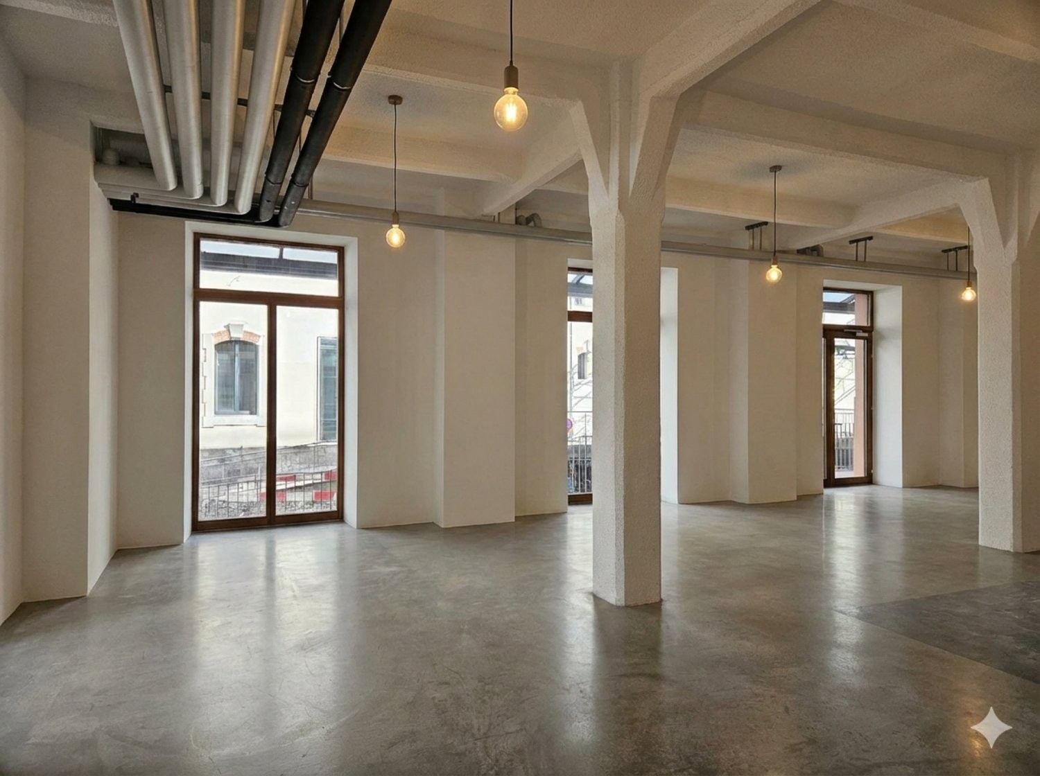 150m² shop