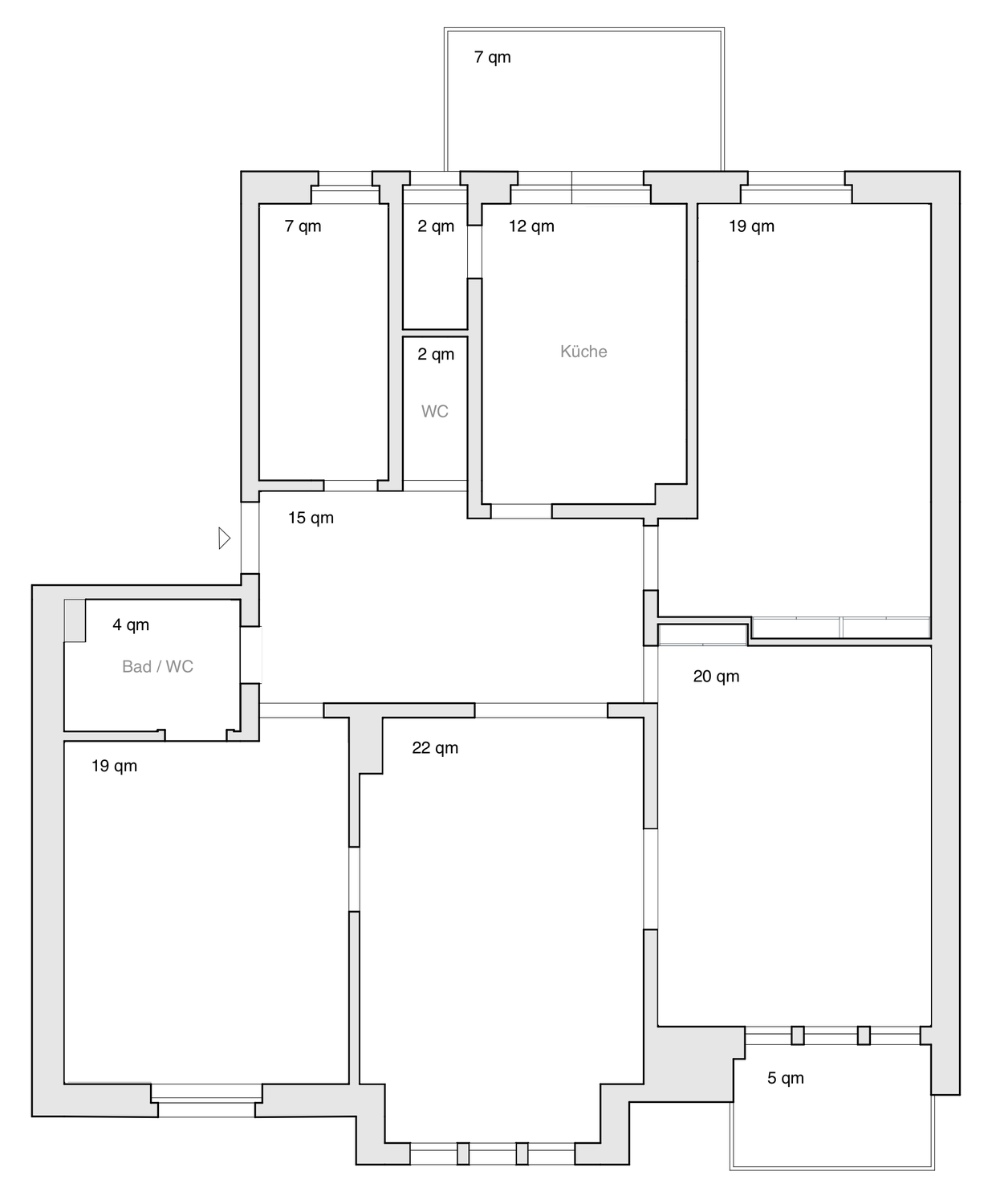 Appartement de 5 pièces