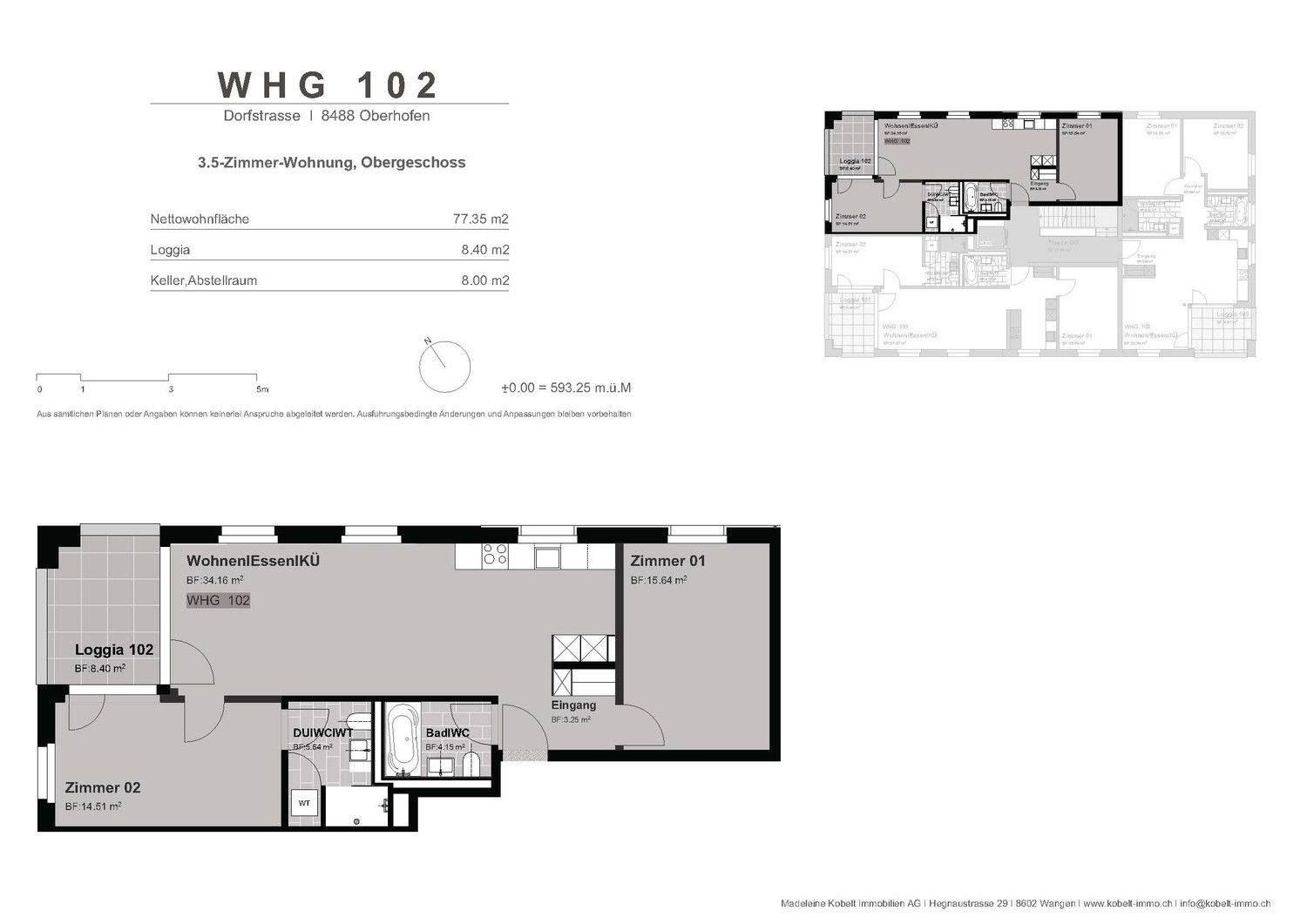 3 ½ rooms apartment, photo 5 sur 5