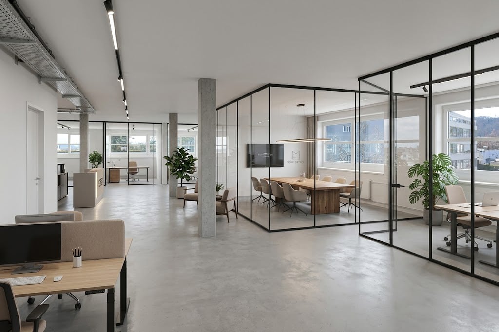 1216m² bureau