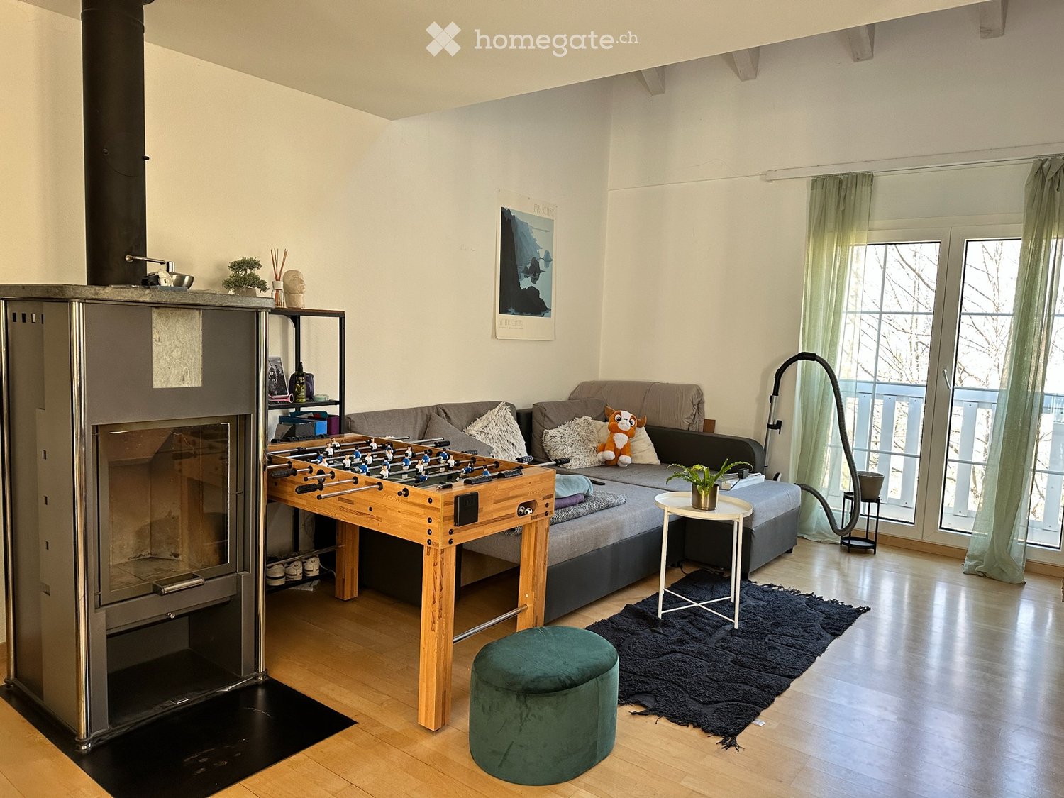 Appartement de 4 pièces
Une colocation à Chur se dissout et recherche de nouvelles personnes !
Emménagement à partir de début janvier 2027
Notre bel appartement à Chur recherche des personnes qui souhaitent fonder une nouvelle colocation, un couple ou une famille ! :)
Nous déménageons fin décemb, photo 2 sur 5