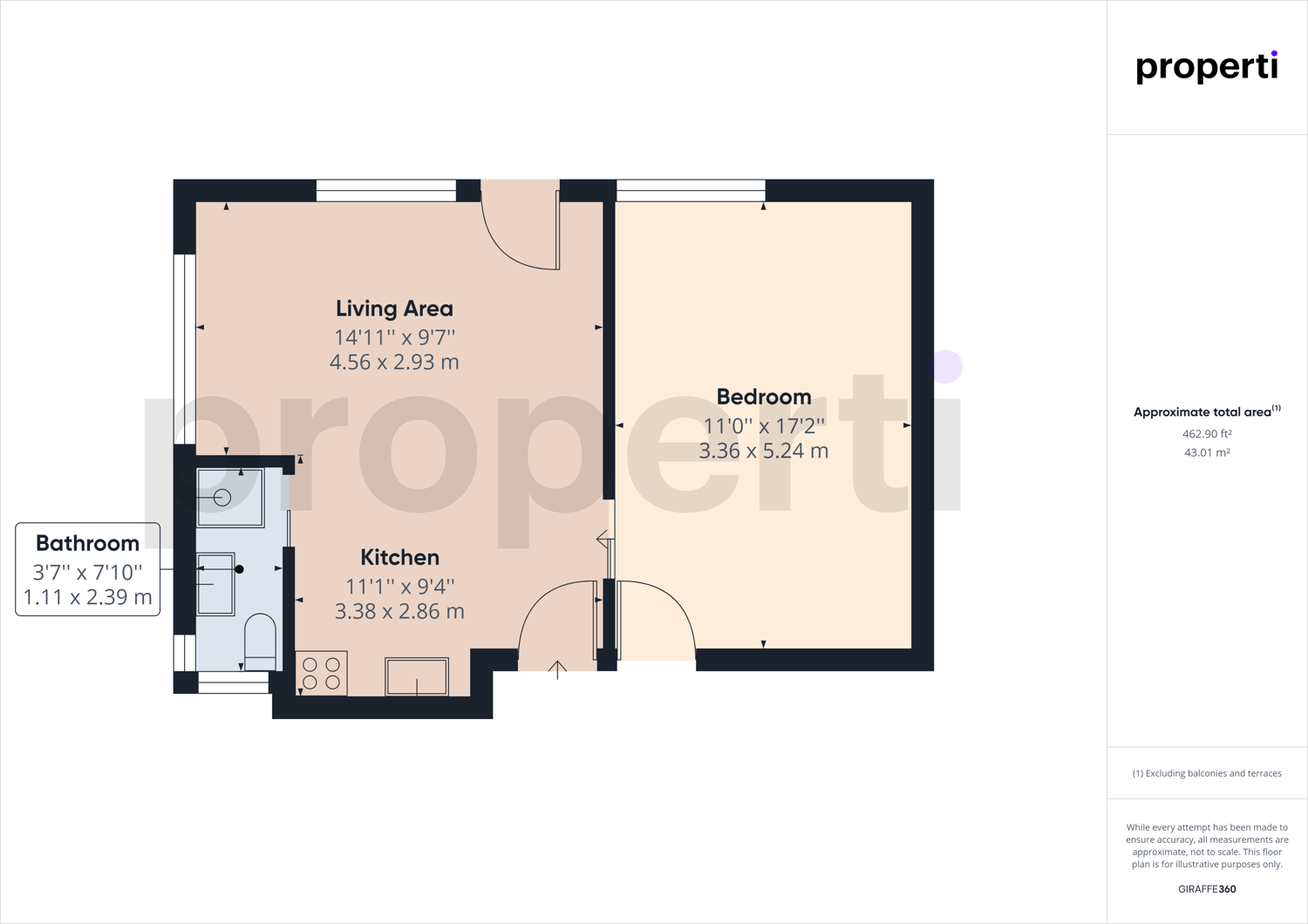 Appartement de 1 ½ pièces, photo 9 sur 9