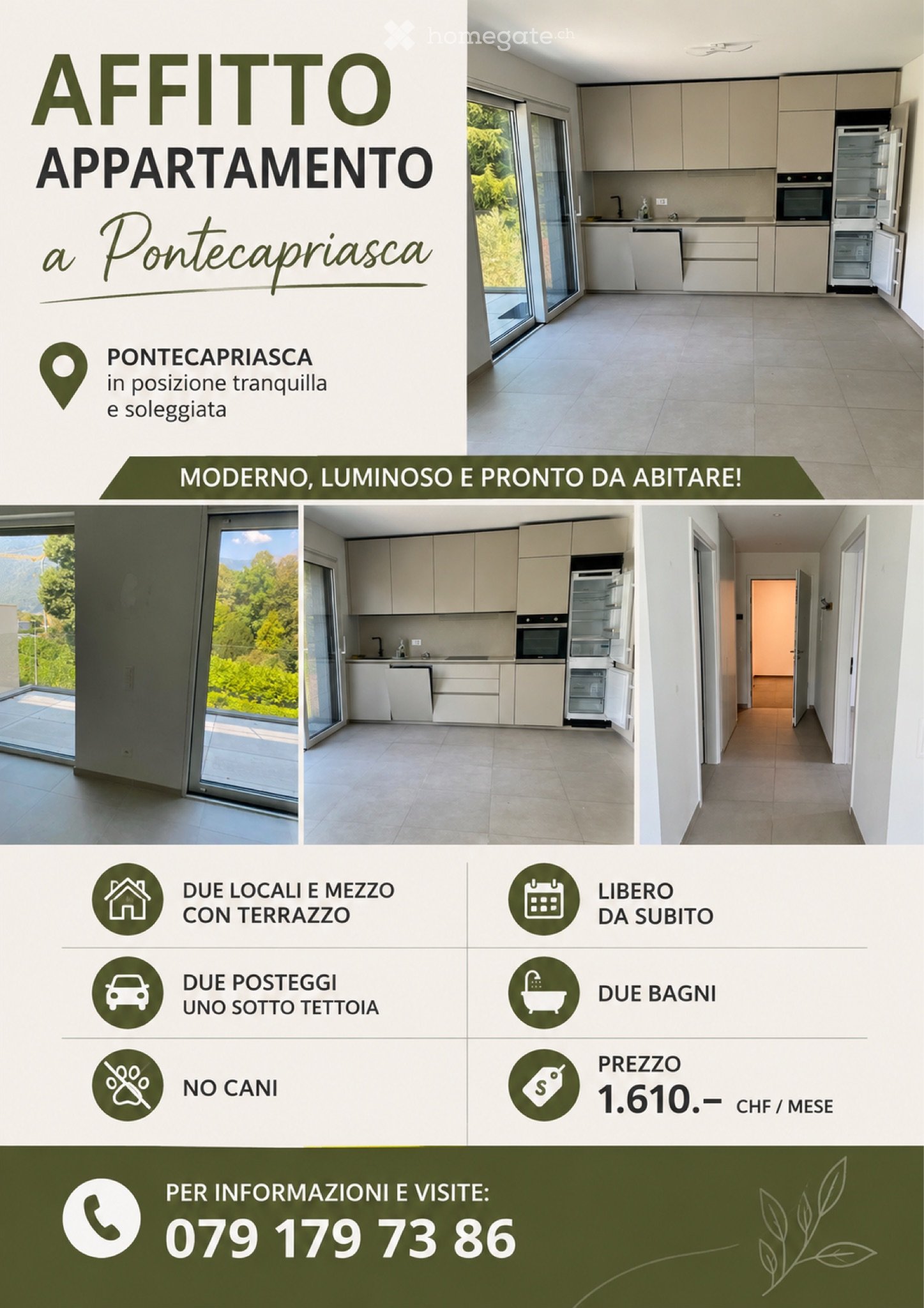 Appartement de 2 pièces