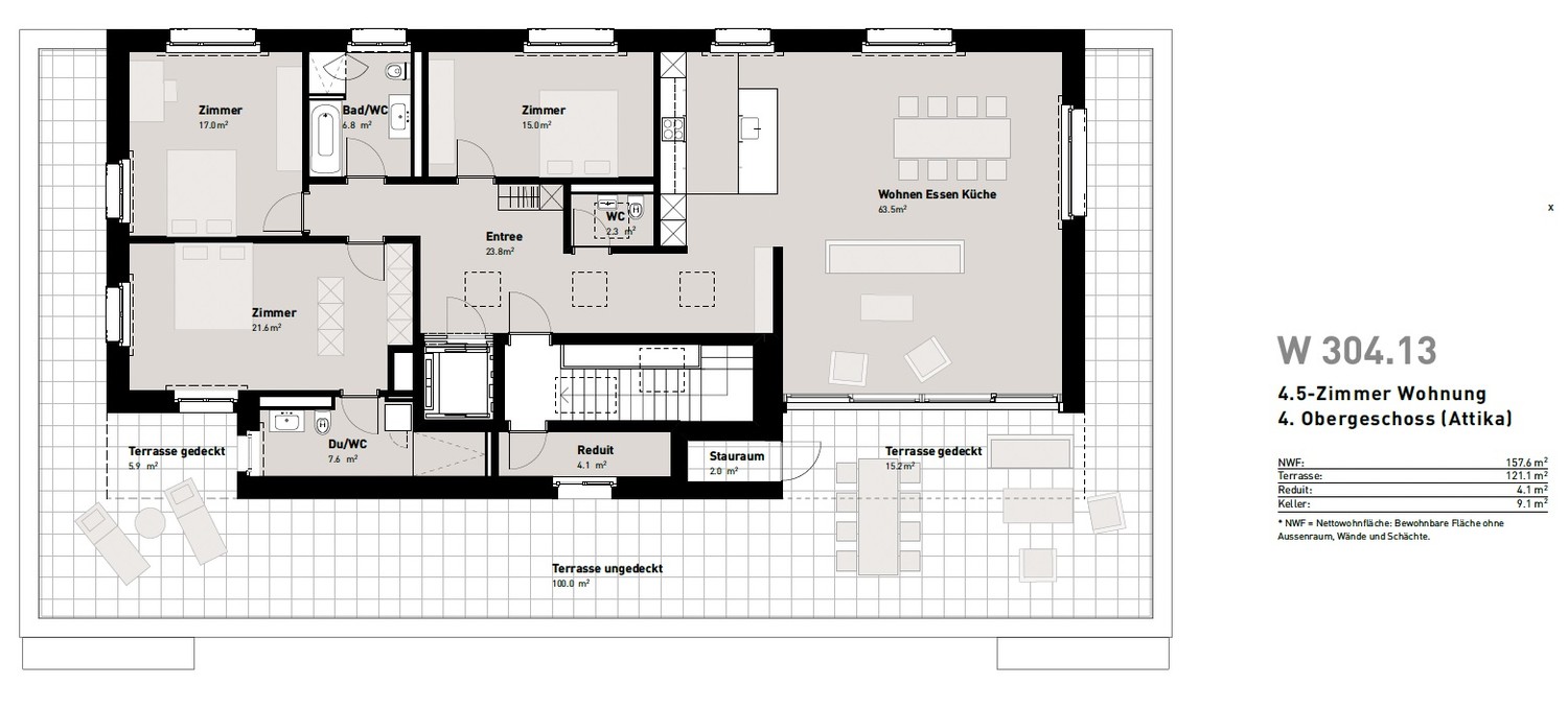 Appartement de 4 ½ pièces, photo 8 sur 8