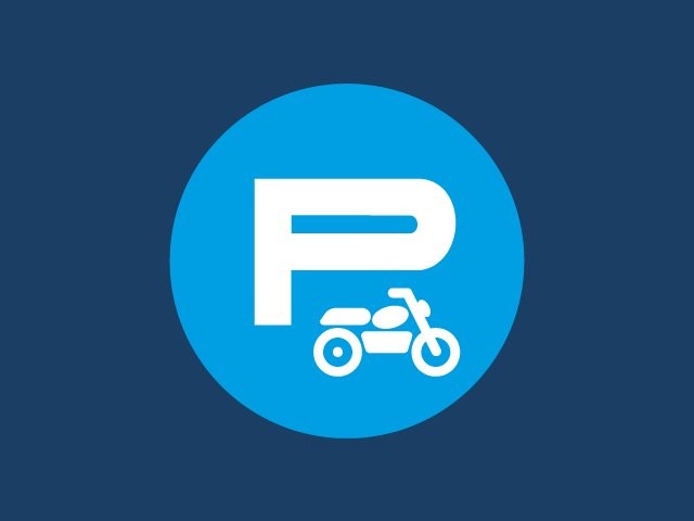Place de stationnement couvert pour moto