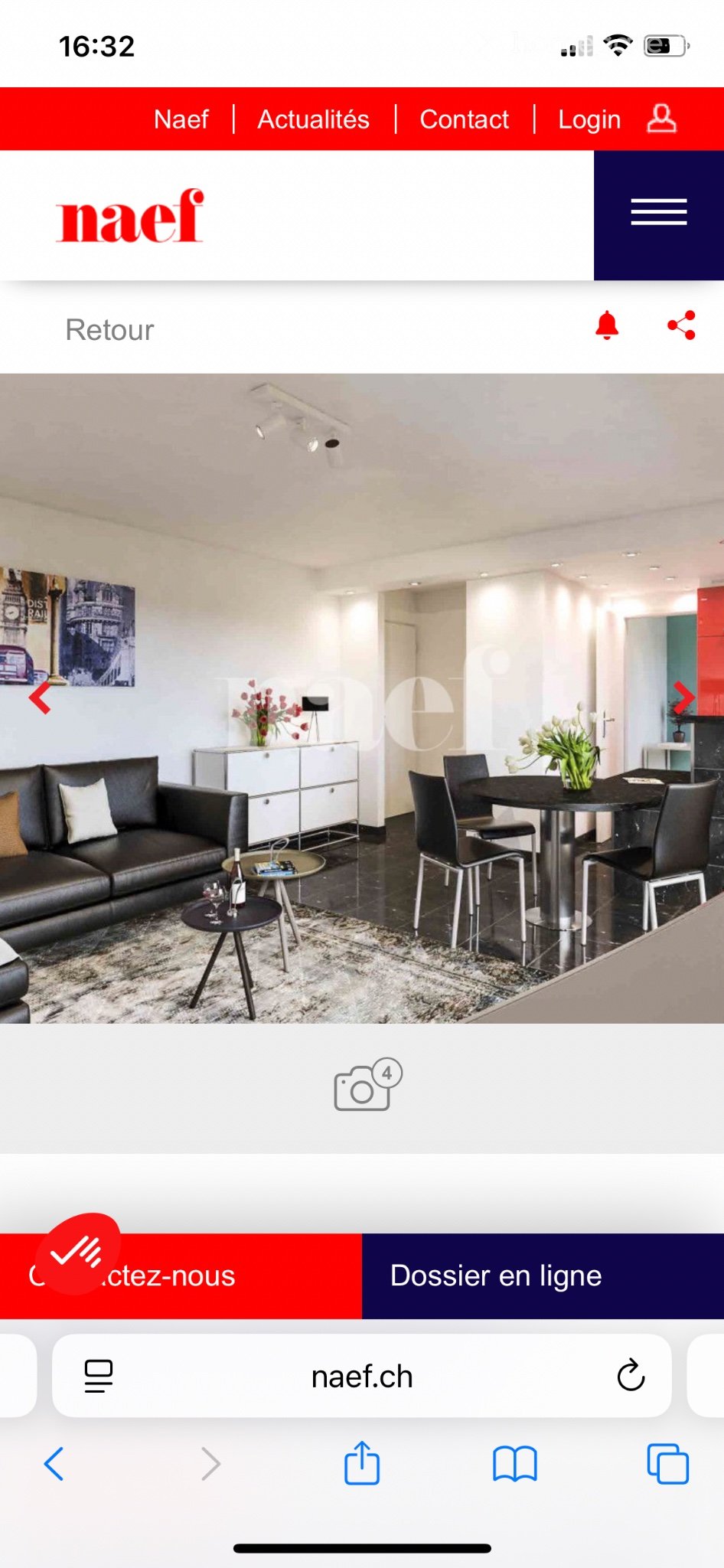 3 rooms apartment, photo 3 sur 4