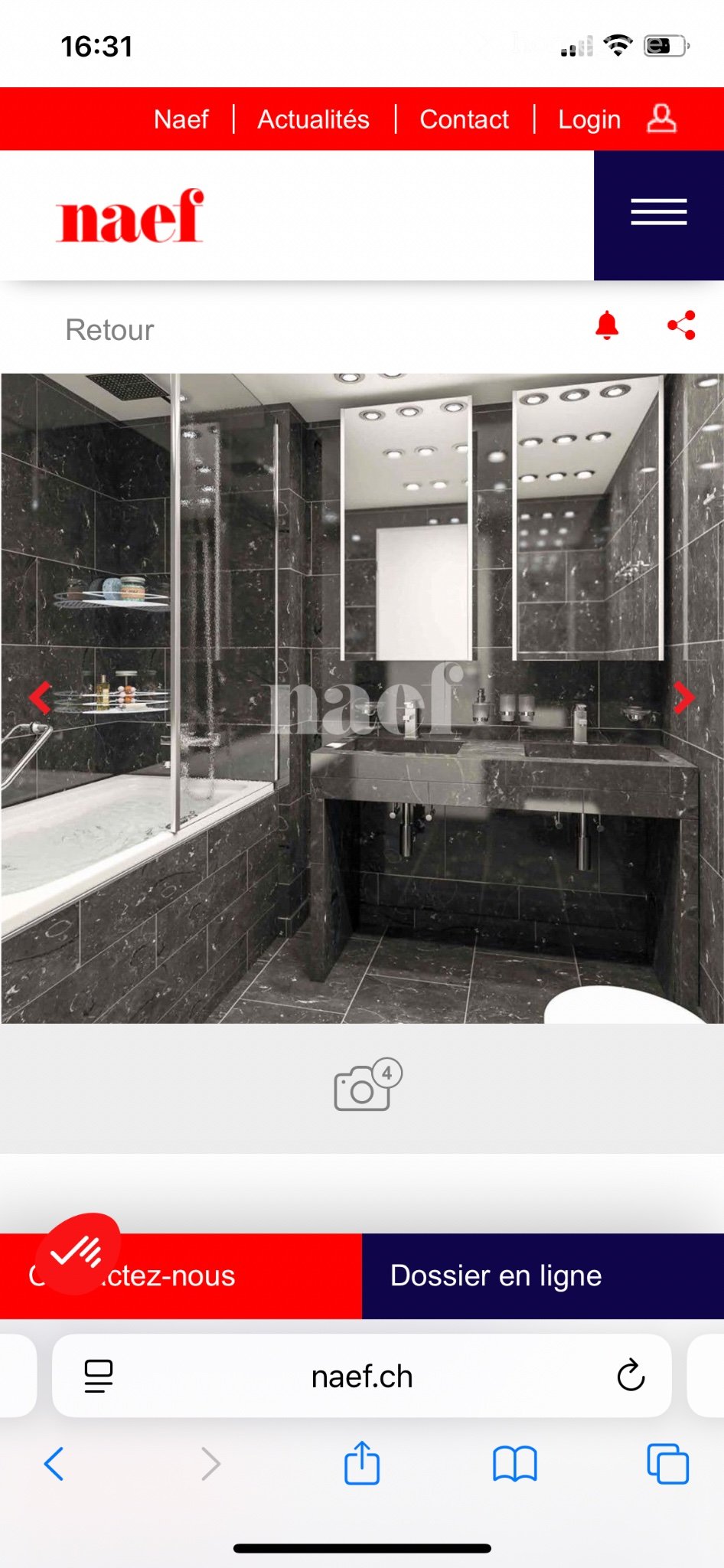 3 rooms apartment, photo 2 sur 4