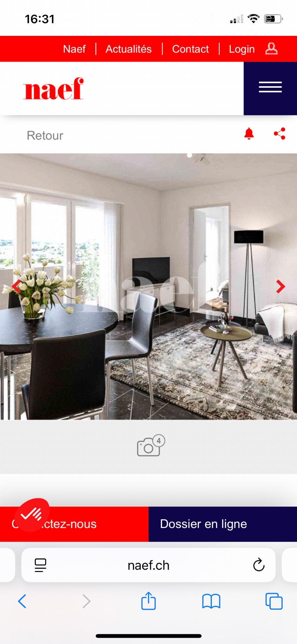 3 rooms apartment, photo 4 sur 4
