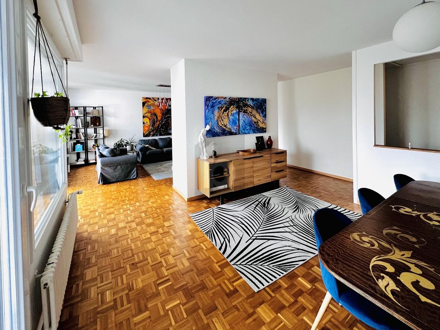 7 rooms furnished flat