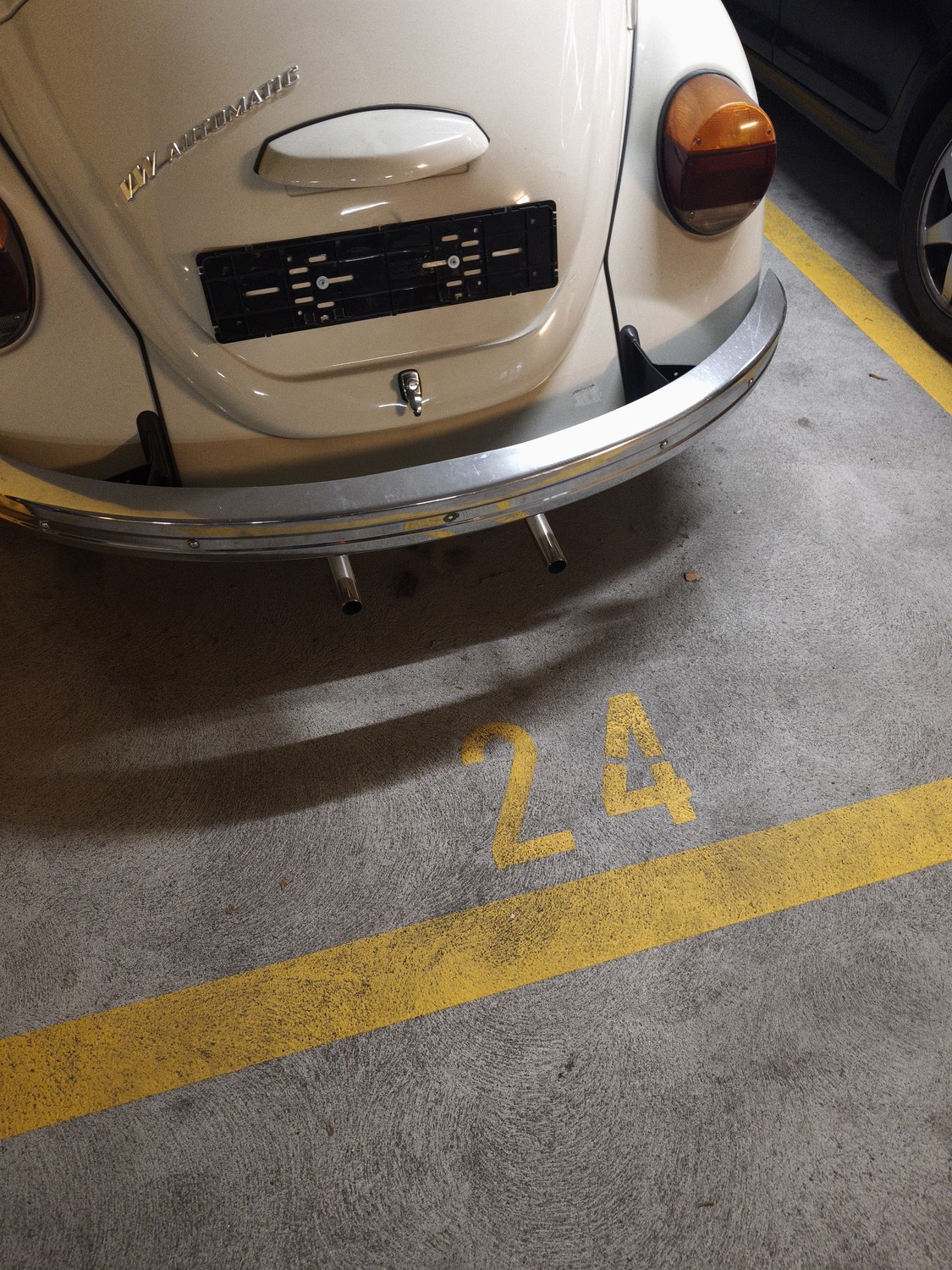 Place de parc en garage souterrain