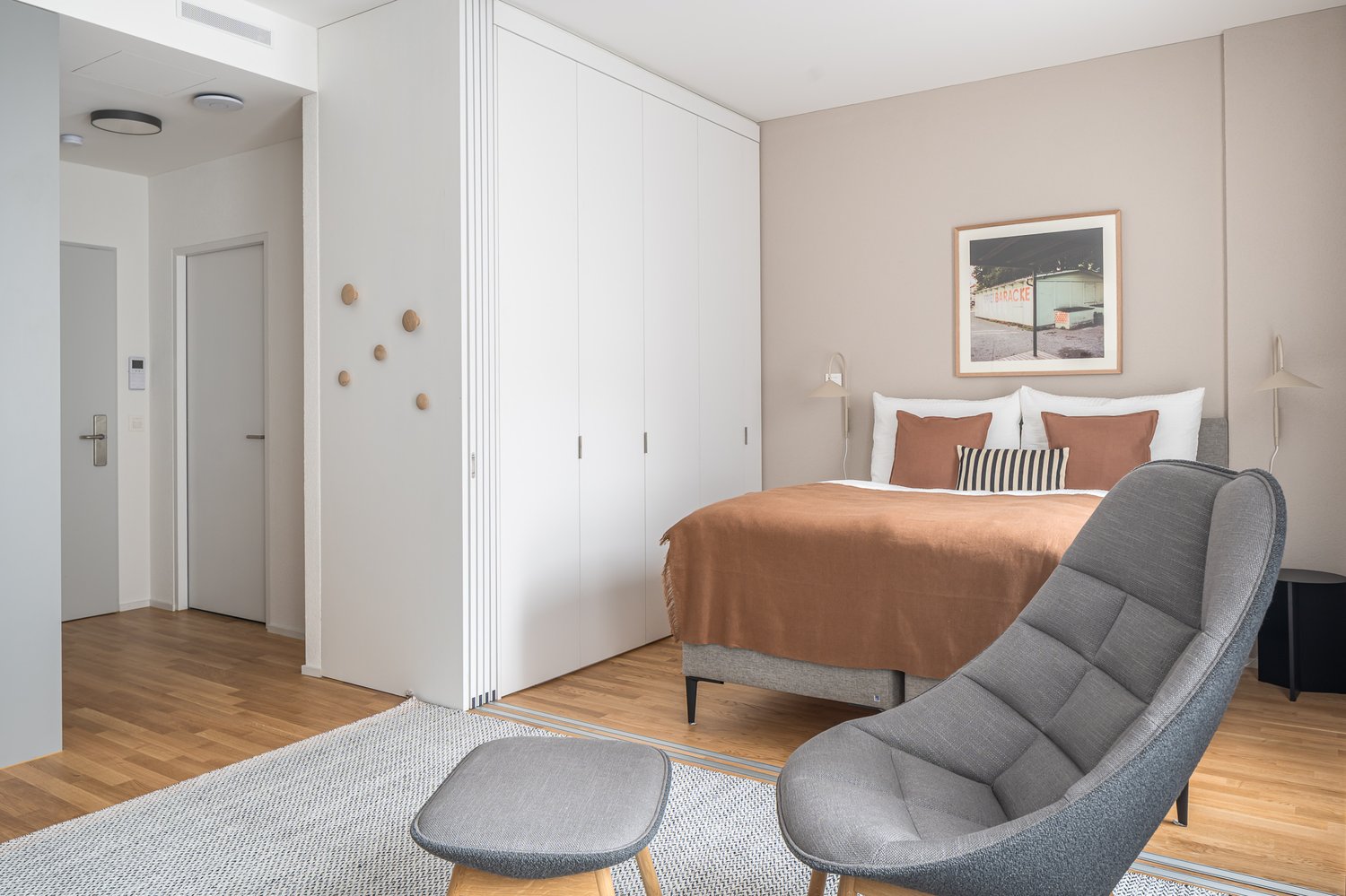 2 ½ pièces appartement meublé, photo 7 sur 9