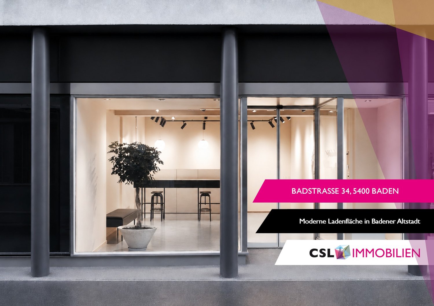 Magasin de 187m²