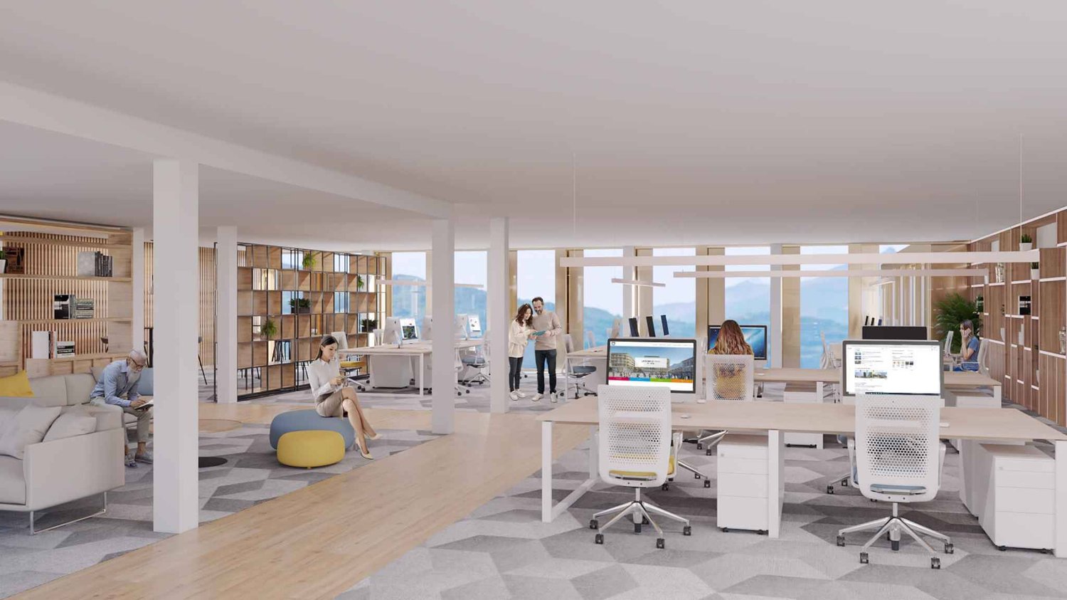 142m² office