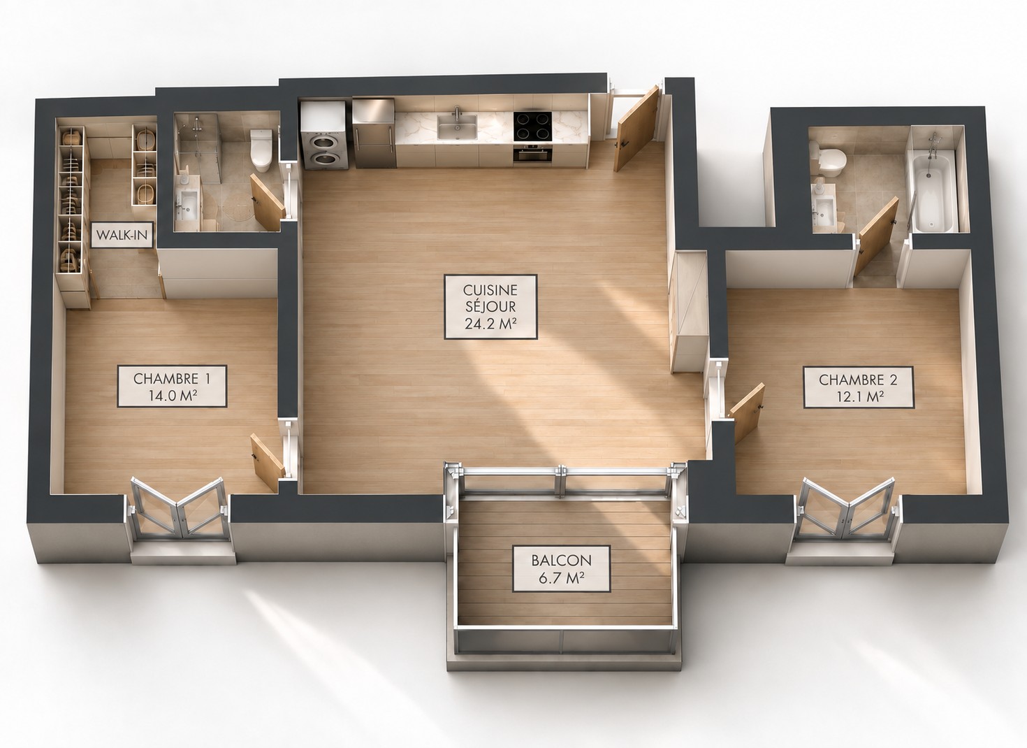 3 ½ rooms apartment