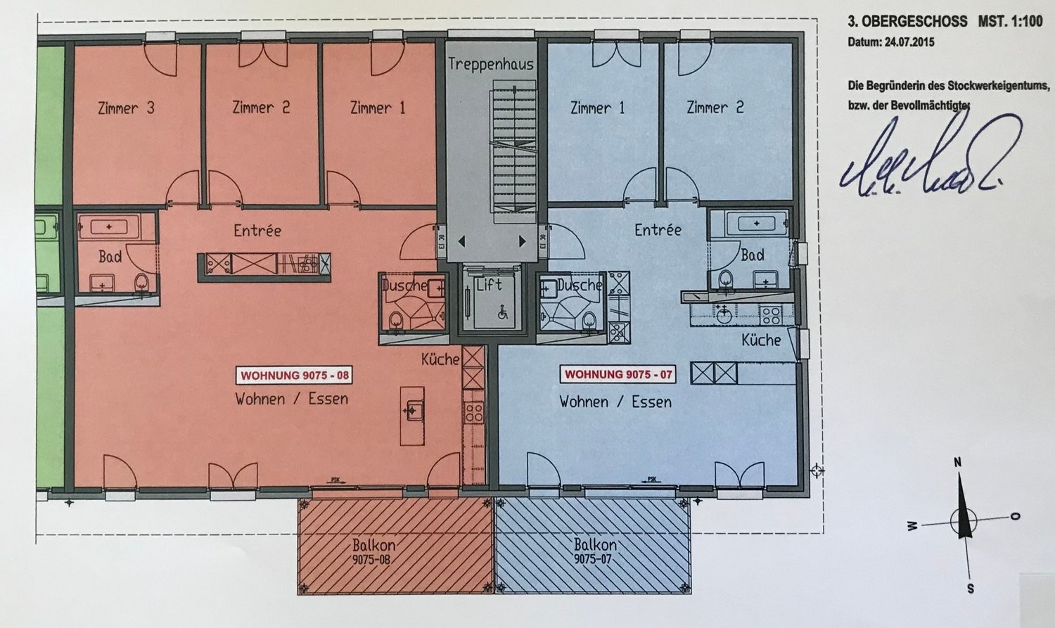 Appartement meublé de 3 ½ pièces