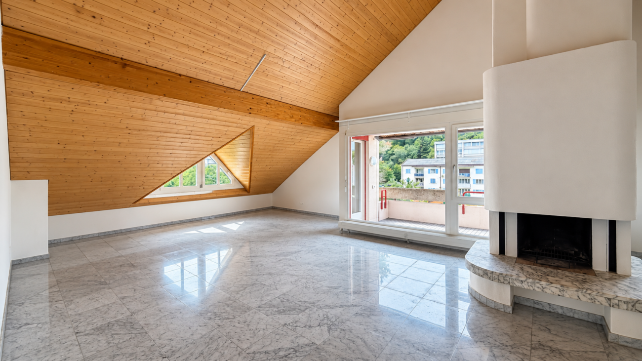 Appartement sous les combles de 2 ½ pièces, photo 1 sur 10