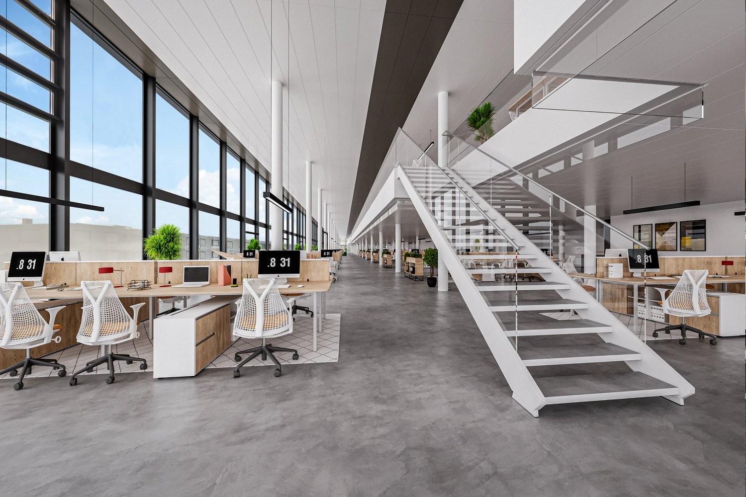 ufficio di 750m²