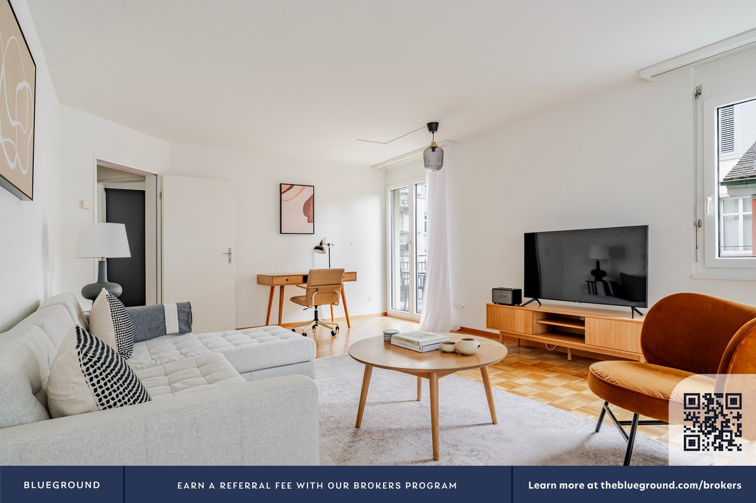 3 pièces appartement meublé, photo 3 sur 10