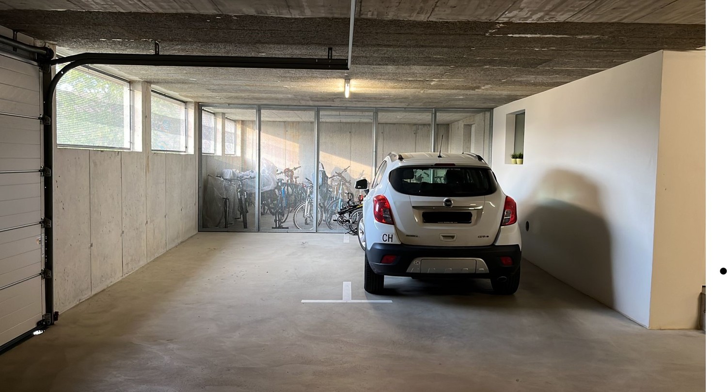 Place de parc en garage couvert