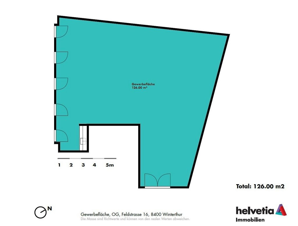 126m² ufficio