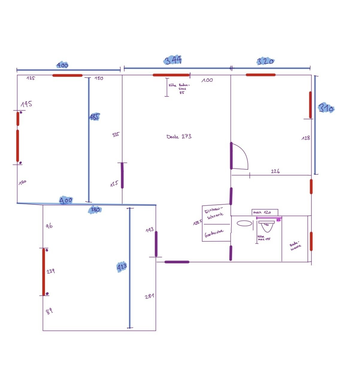 Appartement meublé de 3 ½ pièces