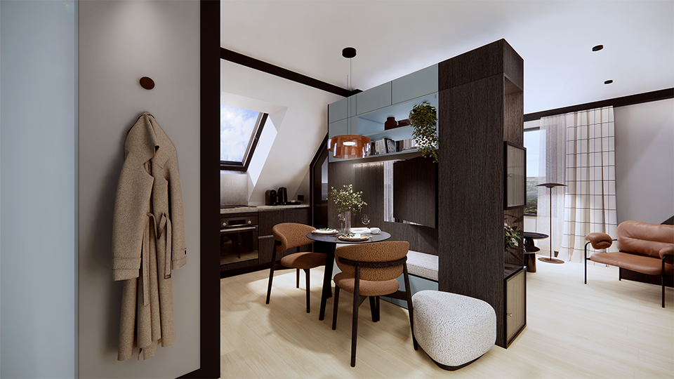 2 ½ pièces appartement meublé, photo 8 sur 9