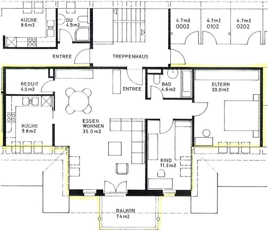 Appartement de 3 ½ pièces, photo 6 sur 8