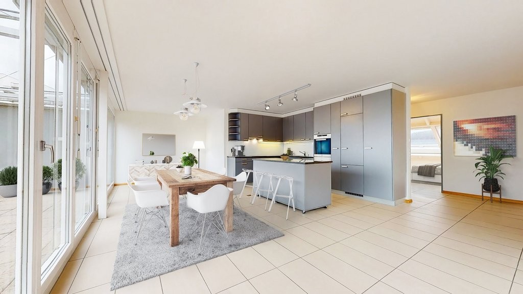 Appartement en attique de 4 ½ pièces