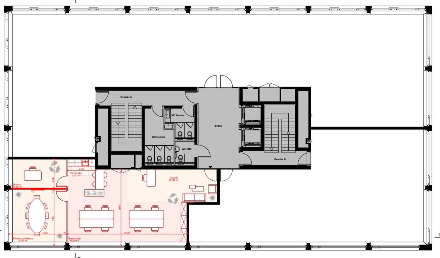 116m² office, photo 8 sur 9