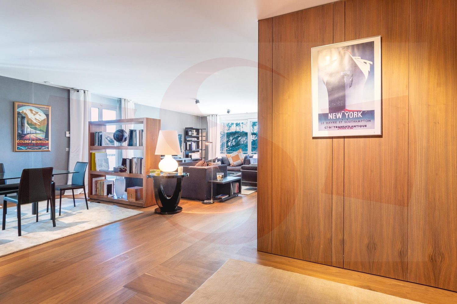 5 rooms furnished flat