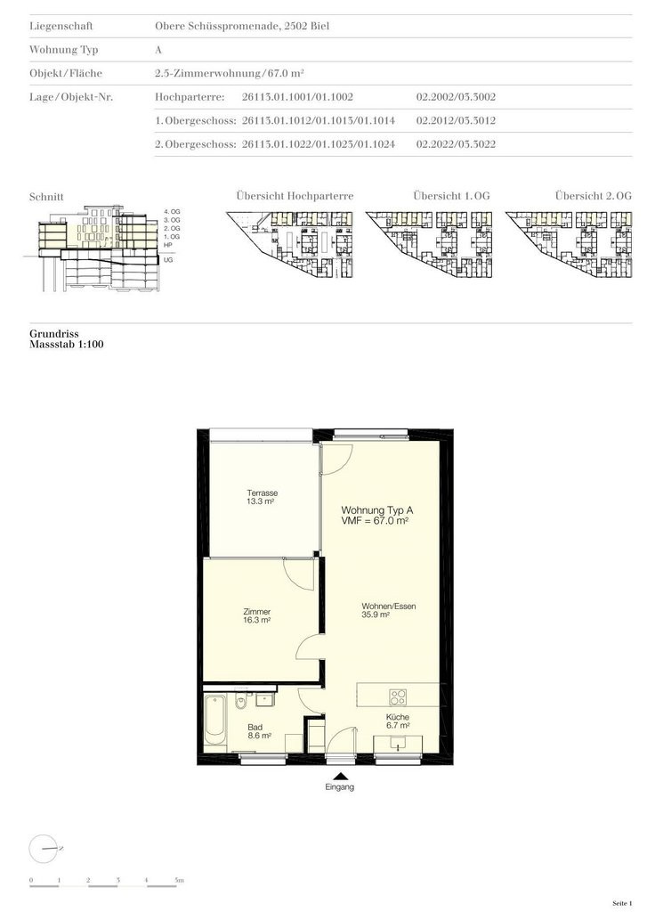 Appartement de 2 ½ pièces, photo 7 sur 7