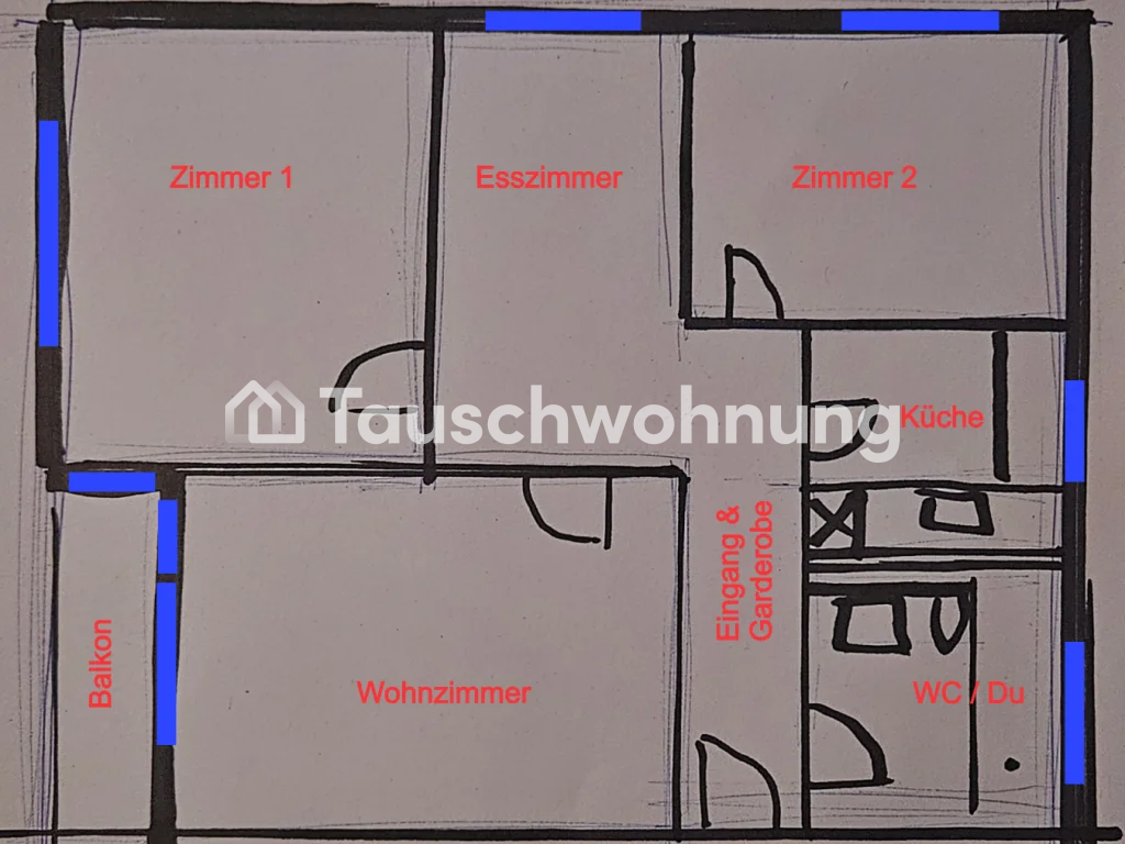 Appartement mansardé de 3 ½ pièces