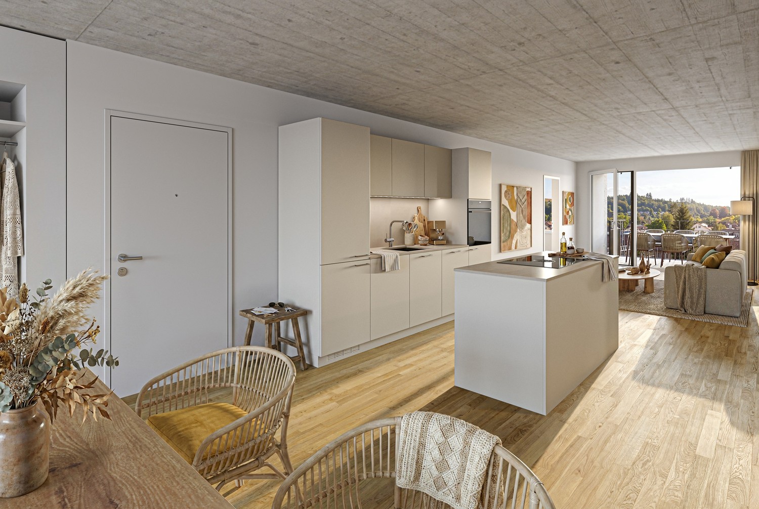 3 ½ rooms apartment