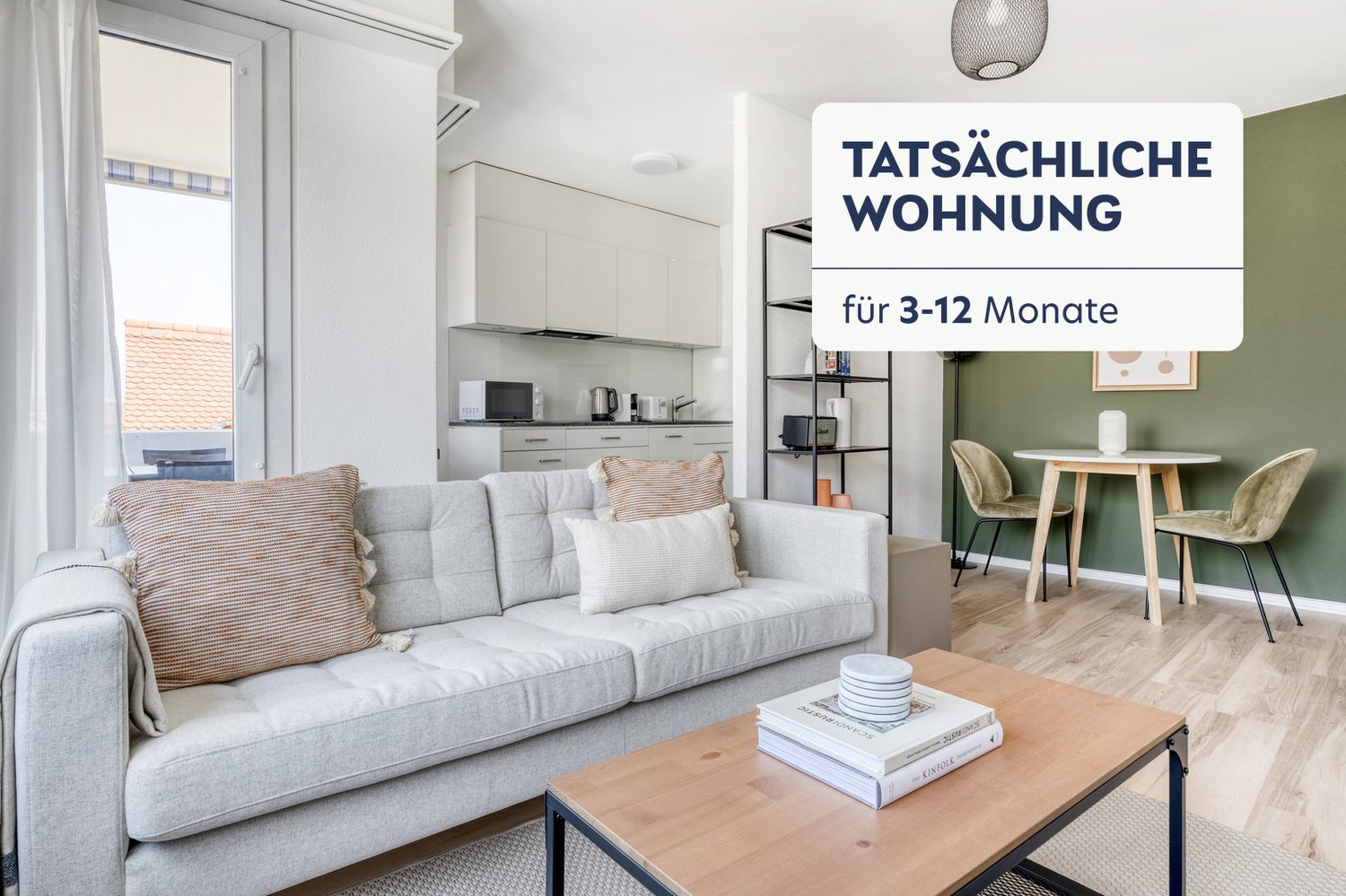 appartement meublé de 2 pièces, photo 1 sur 10