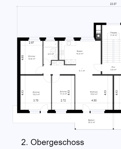 Appartement de 4 ½ pièces, photo 6 sur 6