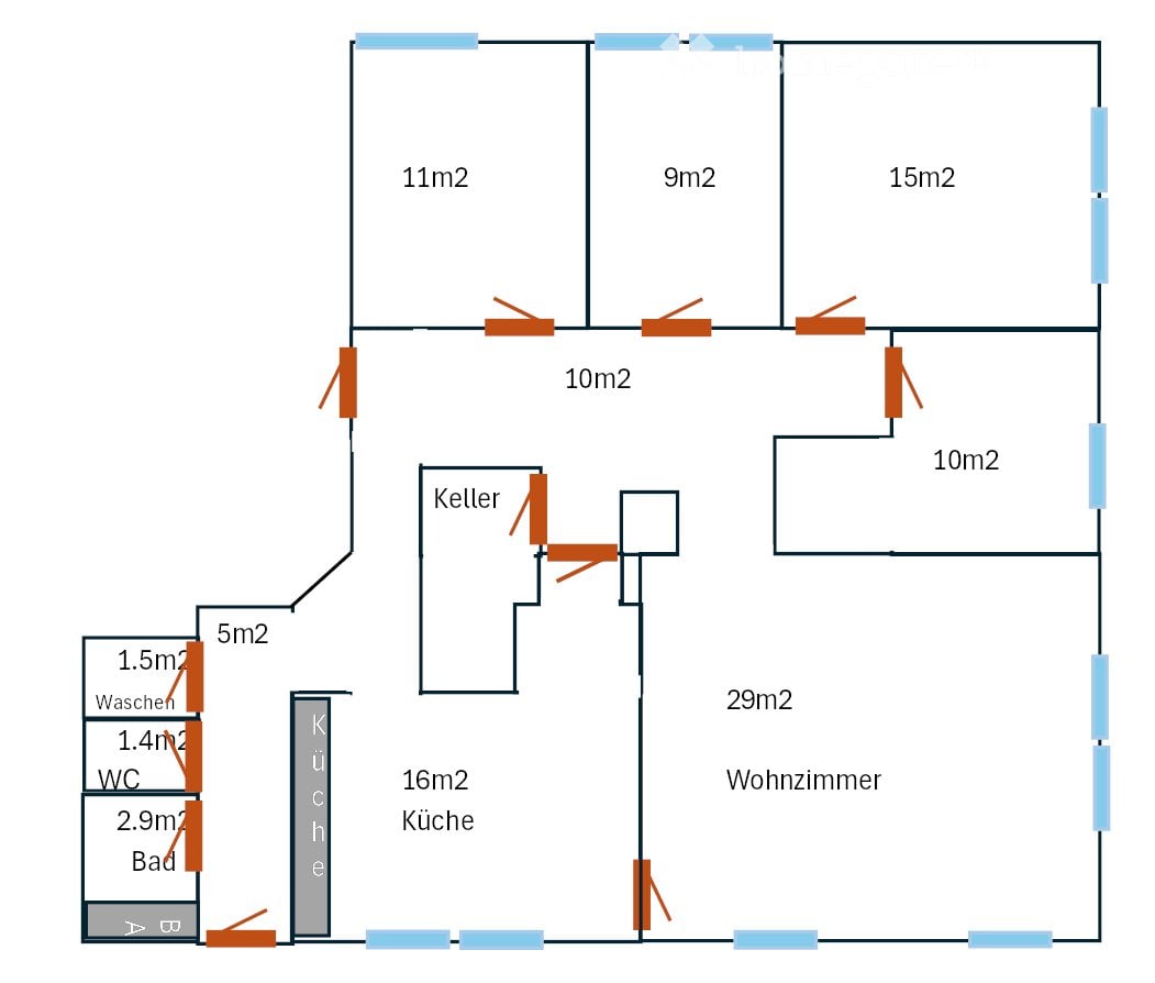 Appartement de 5 ½ pièces, photo 1 sur 5