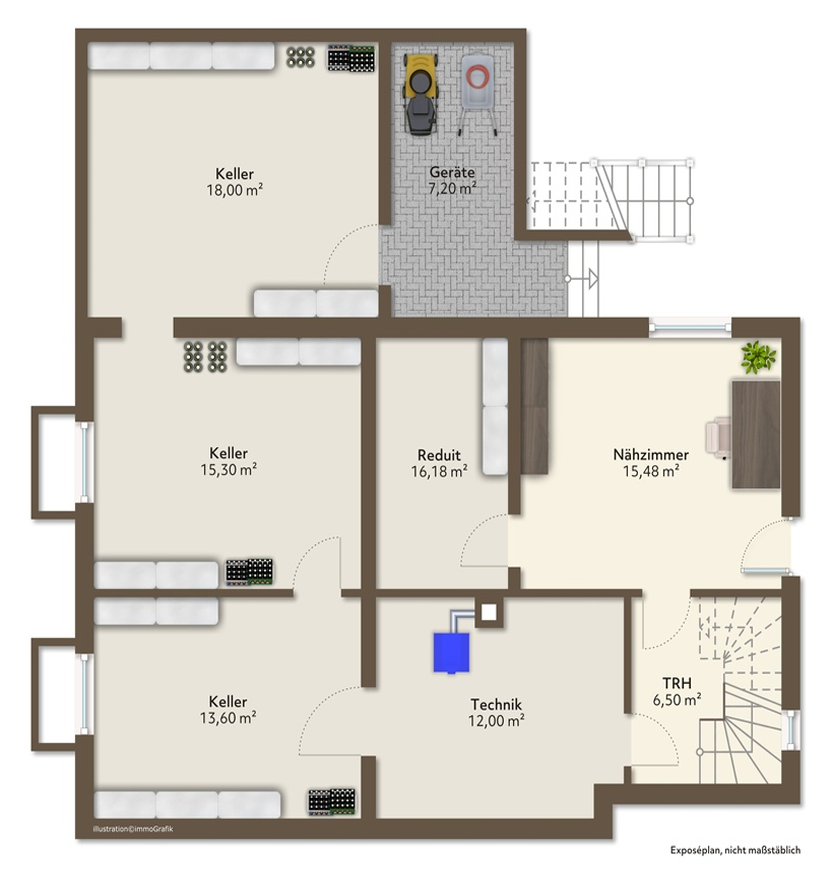 Maison individuelle de 5 ½ pièces