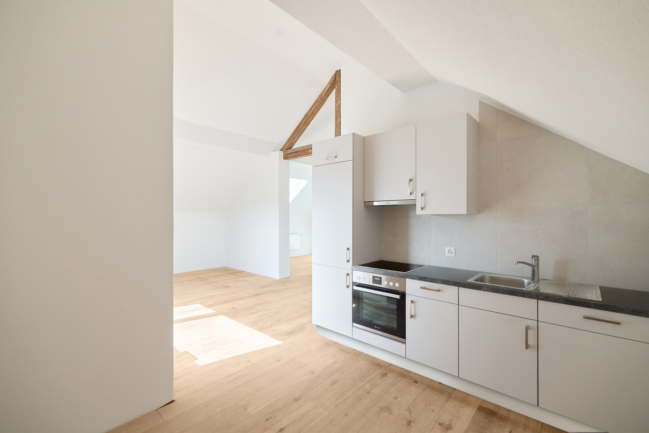 2 ½ pièces appartement au dernier étage