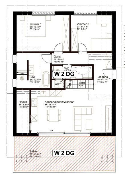 Appartement de 4 ½ pièces