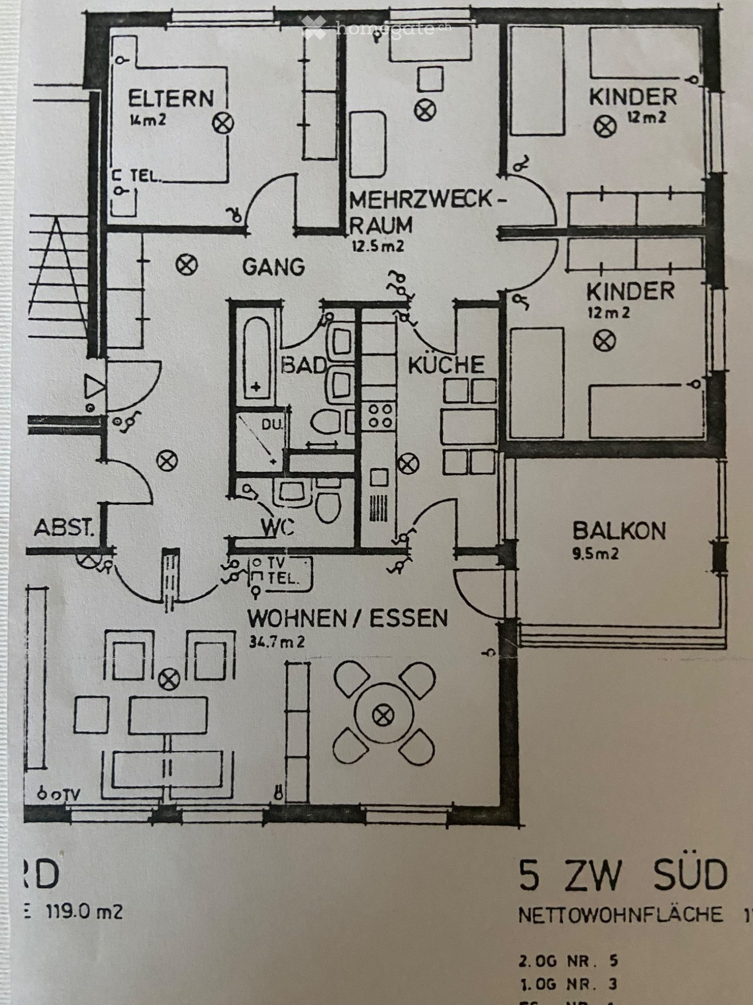 Appartement de 4 pièces
