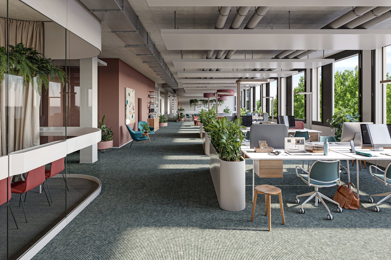 650m² bureau