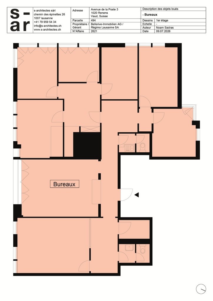 156m² office