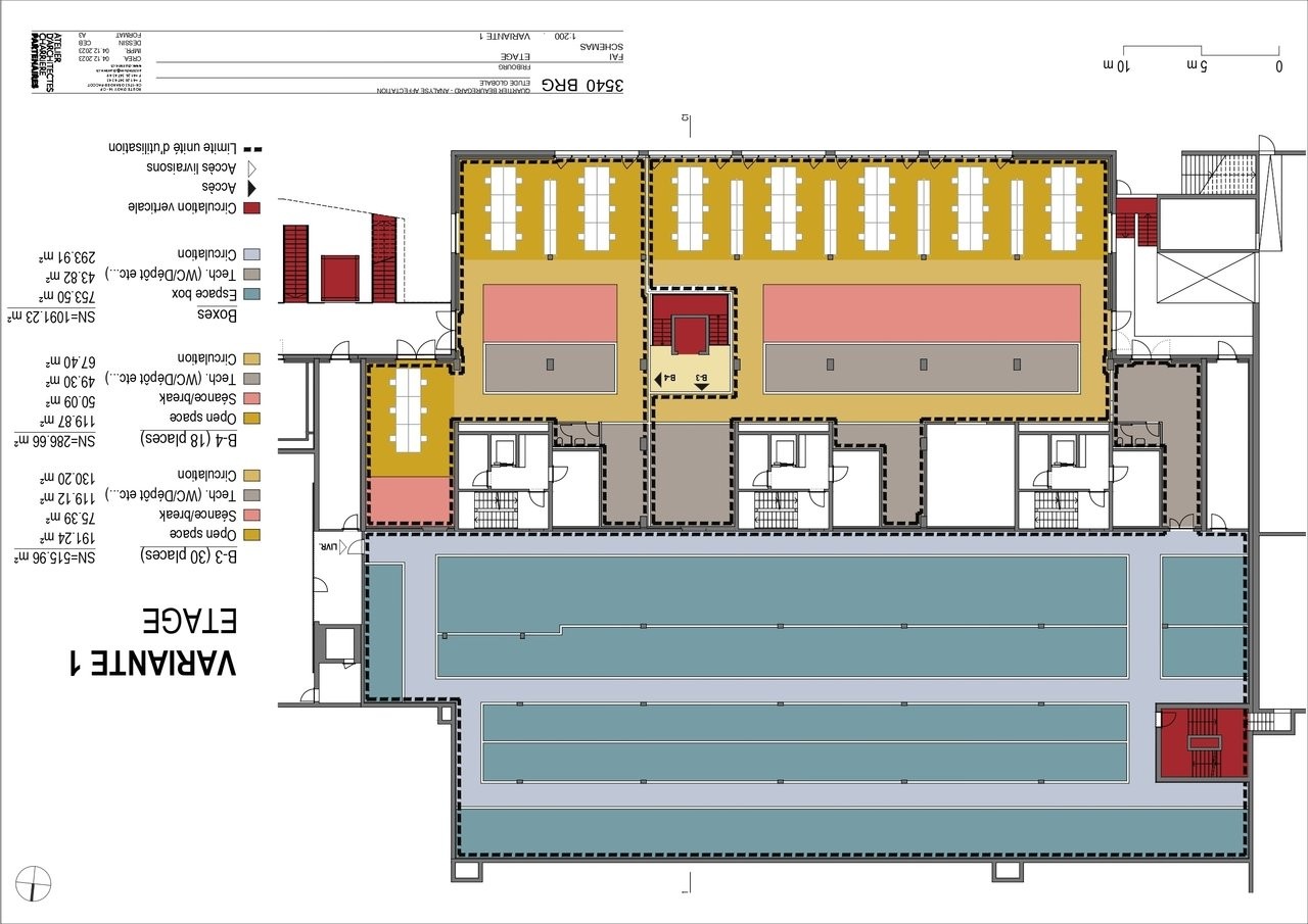 900m² commercial