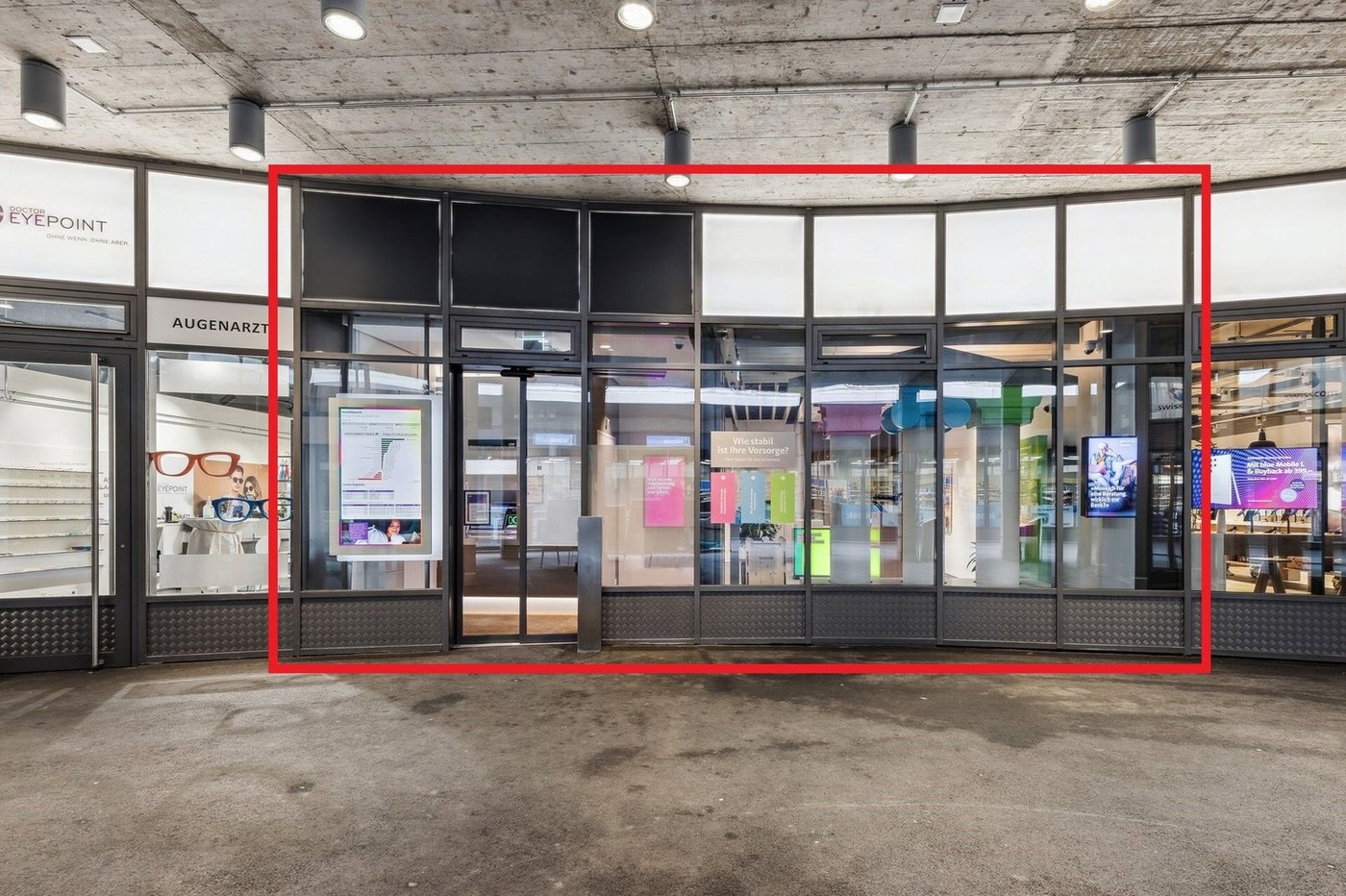 110m² magasin