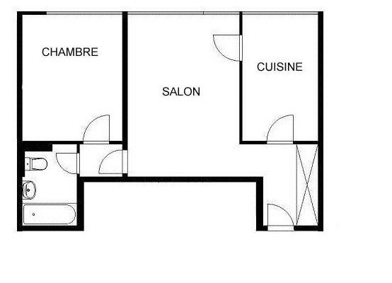 2 ½ rooms apartment, photo 2 sur 6