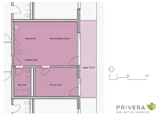 2 ½ rooms apartment