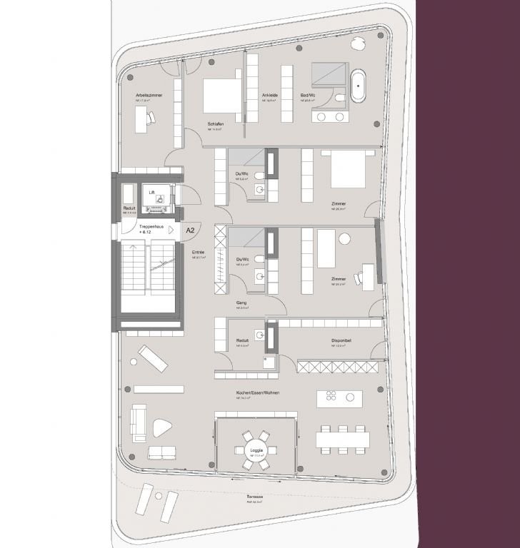 6 ½ rooms apartment