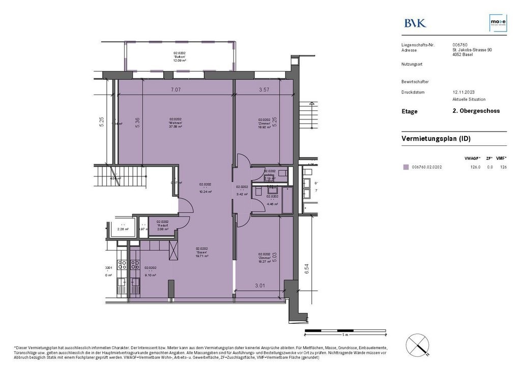 3 ½ pièces appartement, photo 7 sur 7