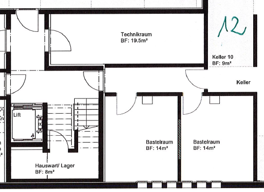 pièce de loisirs de 14m²