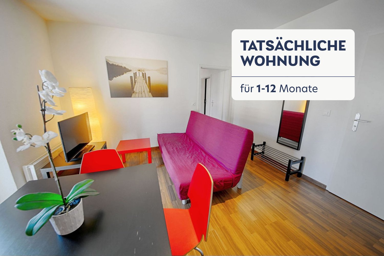 appartement meublé de 2 pièces, photo 1 sur 10